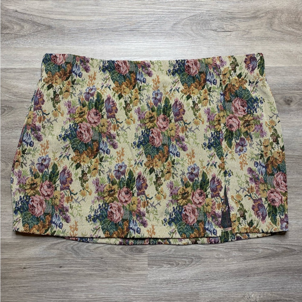 Wild Fable Floral Vintage Mini Skirt 18W